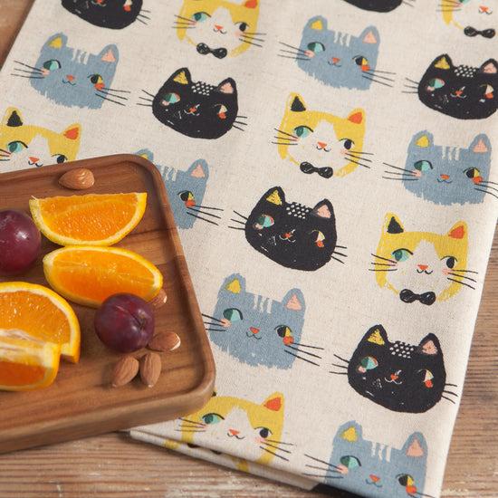 Now Designs Meow Meow Cats Dishtowel Set Of 2