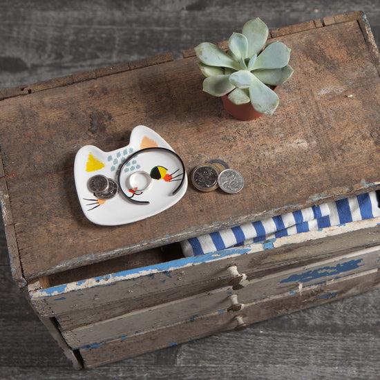 Now Designs Meow Meow Cats Trinket Tray