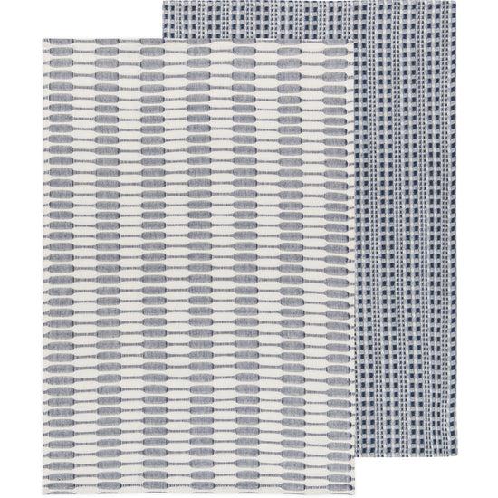 now designs Midnight Blue Abode Dishtowel Set of 2