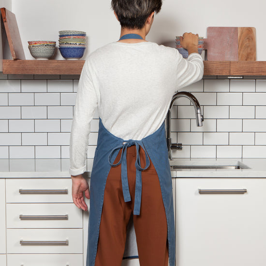 Now Designs Midnight Blue Stonewash Apron