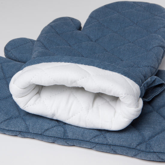 Now Designs Midnight Heirloom Stonewash Oven Mitt