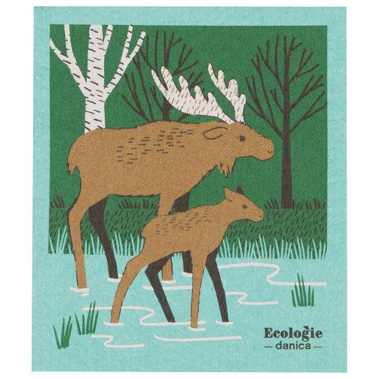 now designs Moose Lake Swedish Sponge Cloth