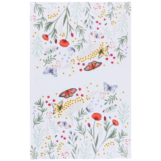Now Designs Morning Meadow Dishtowels Set Of 5