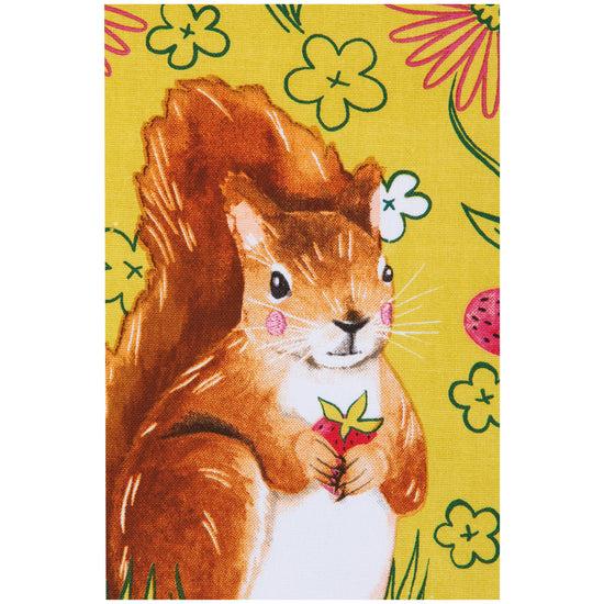 Now Designs Mr. Squirrel Dishtowel