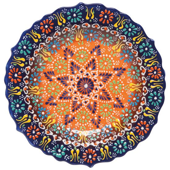 now designs Multi Azure Medium Evani Plate 10 Inch