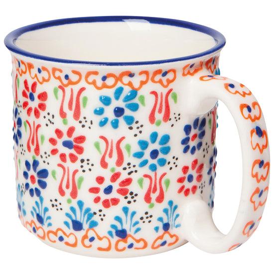 Now Designs Multi White Evani Mug