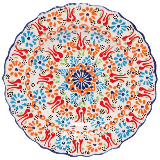 now designs Multi White Small Evani Plate 7.5 Inch