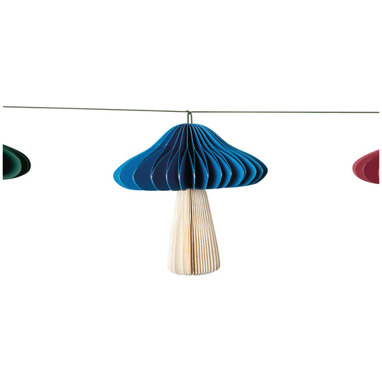 Now Designs Mushroom Gems Honeycomb Paper Garland