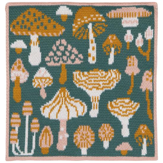 Now Designs Mushroom Gems Knit Dishcloth Set Of 3