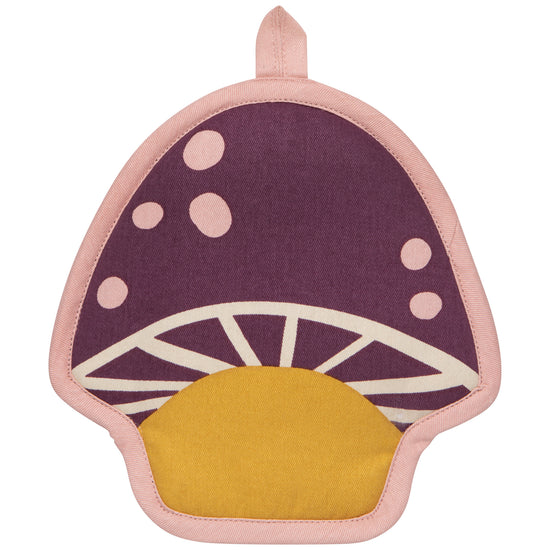 now designs Mushroom Gems Shaped Potholder