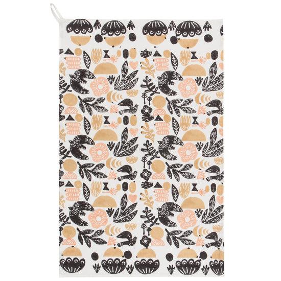 now designs Myth Block Print Dish Towel