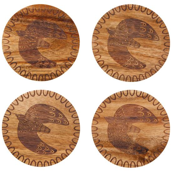 now designs Myth Engraved Coasters Set of 4
