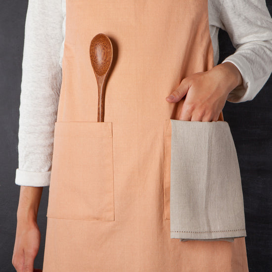 Now Designs Nectar Pink Stonewash Apron