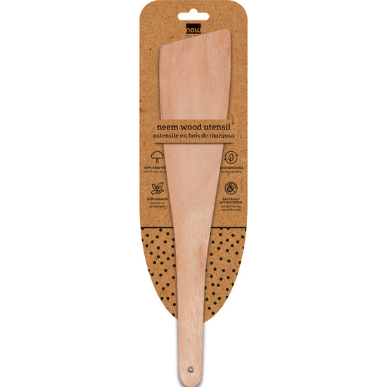 Now Designs Neem Wood Angled Spatula