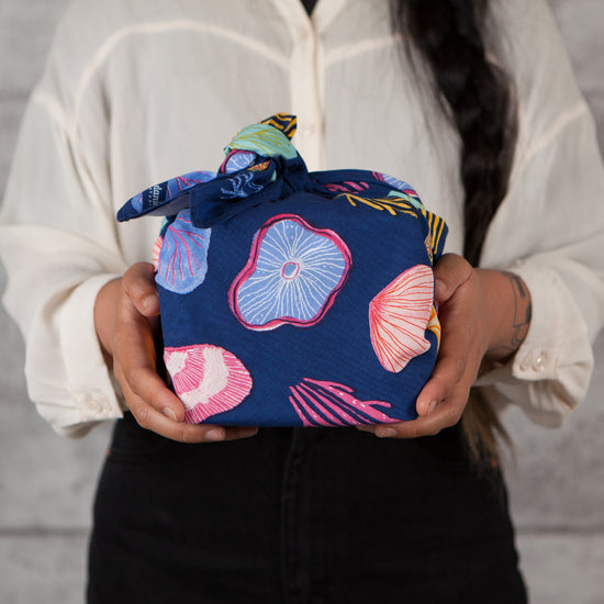 Now Designs Neptune Reusable Gift Wrap