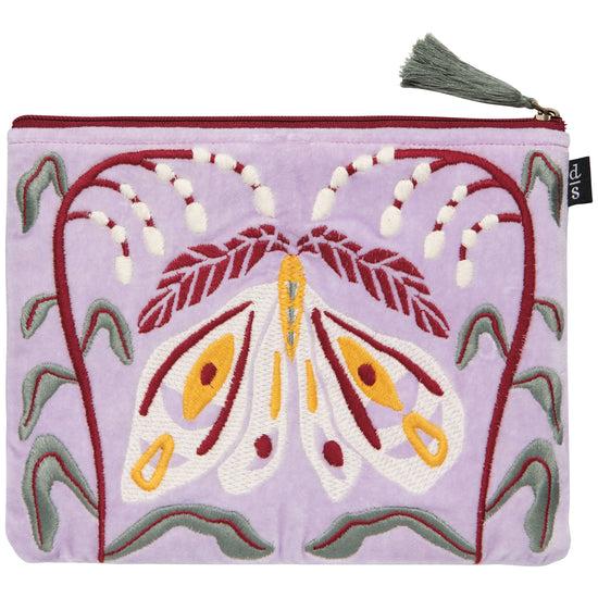 now designs Nocturna Embroidered Flat Pouch