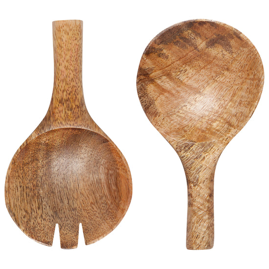 now designs Nosh Mango Wood Salad Servers Set of 2
