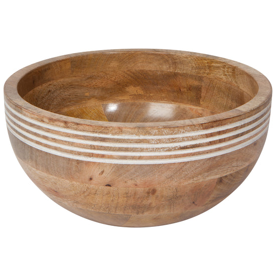 now designs Nosh Mango Wood Serving Bowl