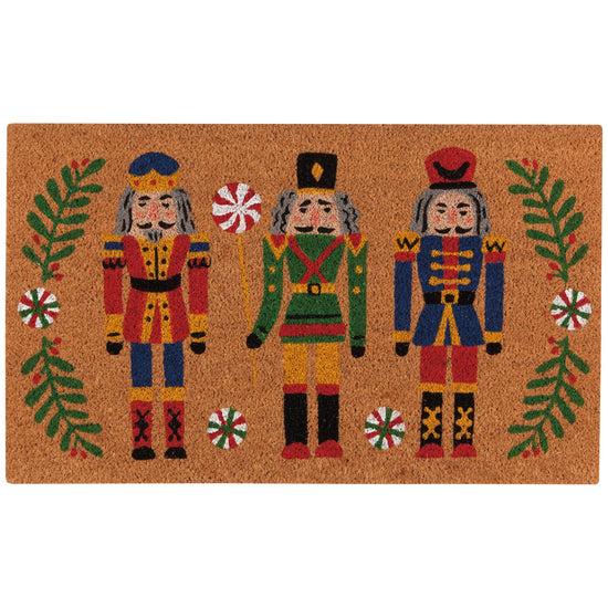 now designs Nutcracker Christmas Doormat