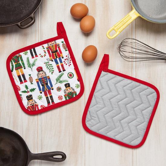 Now Designs Nutcracker Christmas Potholder