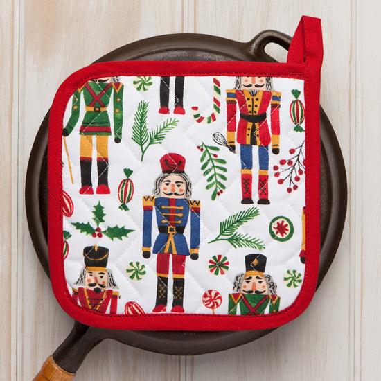 Now Designs Nutcracker Christmas Potholder