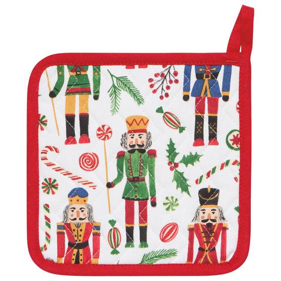 now designs Nutcracker Christmas Potholder