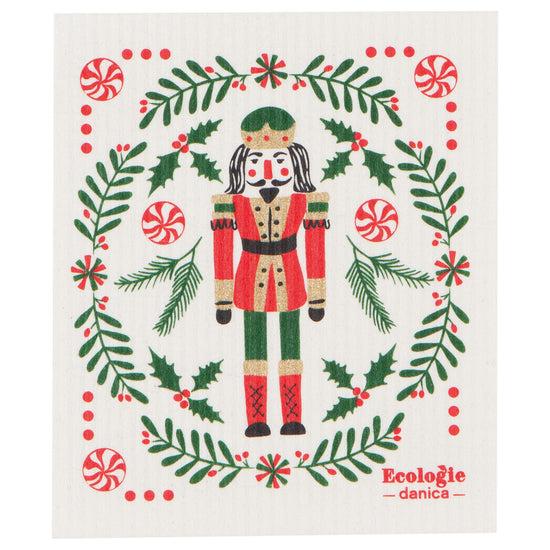 now designs Nutcracker Swedish Sponge Cloth