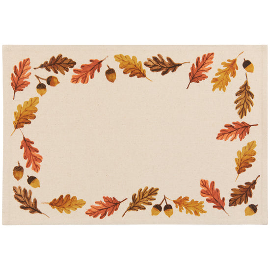 now designs Oak and Acorn Placemat