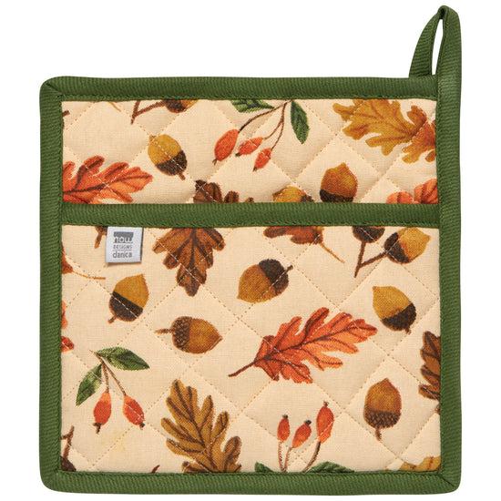 now designs Oak and Acorn Spruce Potholder