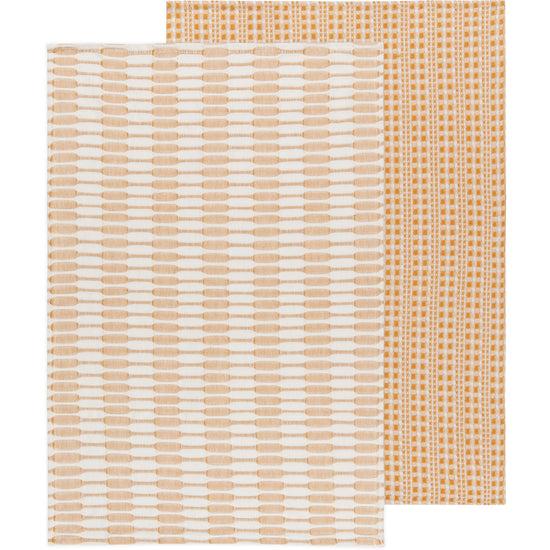 now designs Ochre Abode Dishtowel Set of 2