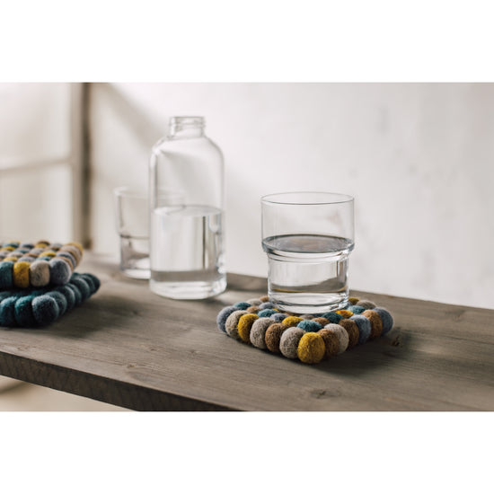 Now Designs Ochre Dot Coasters Set Of 4