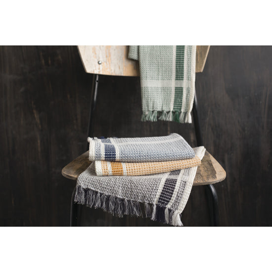 Now Designs Ochre Heirloom Soft Waffle Dishtowel