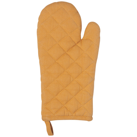 now designs Ochre Heirloom Stonewash Oven Mitt