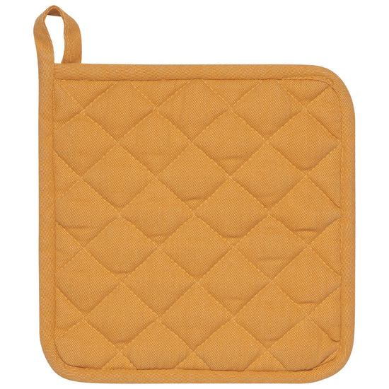 now designs Ochre Heirloom Stonwash Potholder