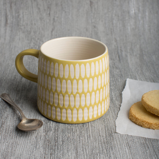 Now Designs Ochre Imprint Mug