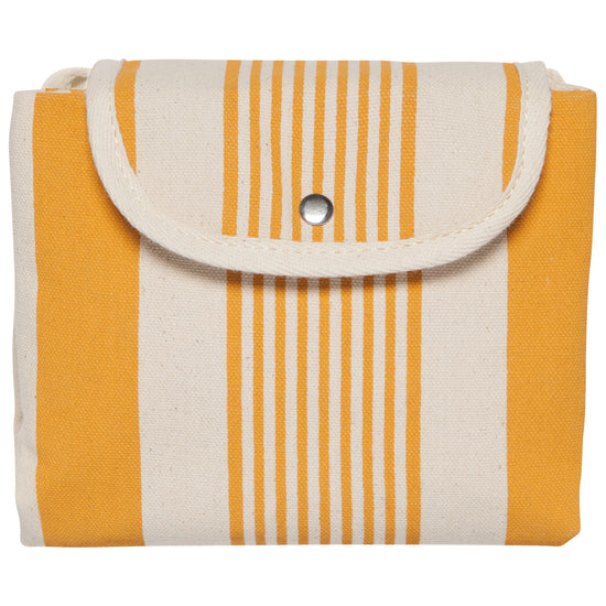 Now Designs Ochre Stripe Fold-Up Fresh Tote