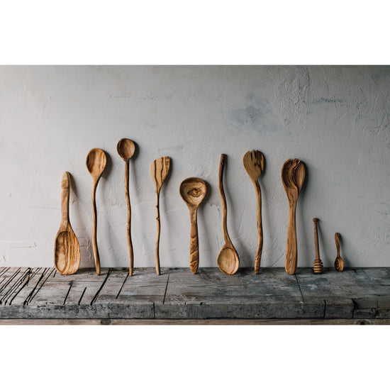Now Designs Olive Wood Salt Scoop