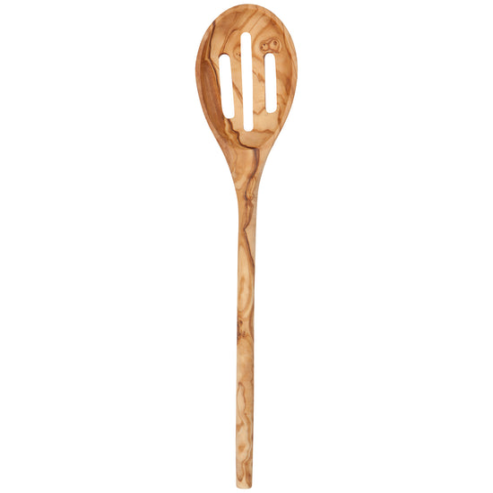 now designs Olive Wood Slotted Spoon