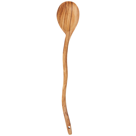now designs Olive Wood Wavy Rounded Spoon
