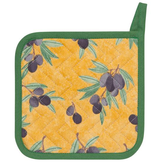now designs Olives Chef Quilted Potholder