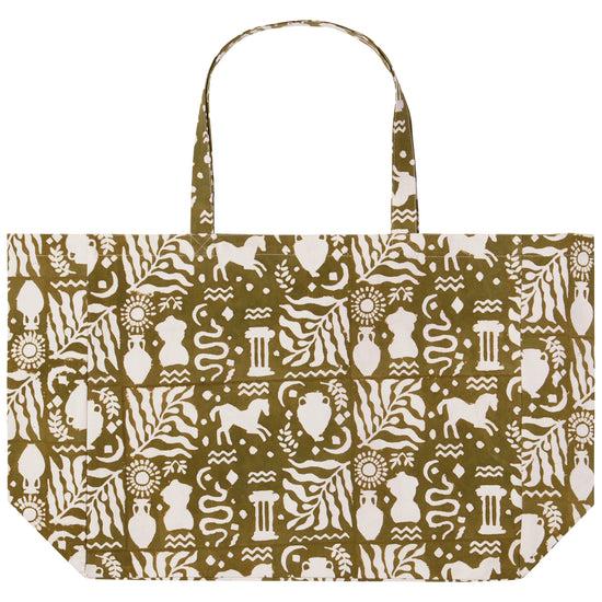 now designs Olympus Block Print Tote Bag