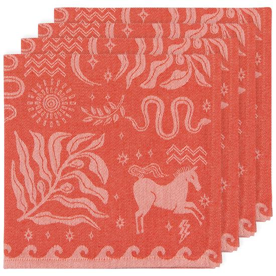 now designs Olympus Jacquard Napkins Set of 4