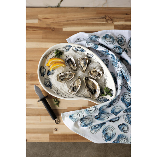 Now Designs Oysters Dishtowel