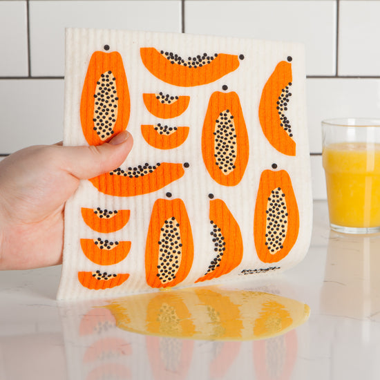 Now Designs Papaya Swedish Dishcloth