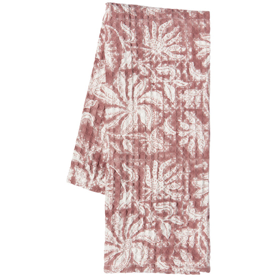 Now Designs Paradise Block Print Waffle Dishtowel