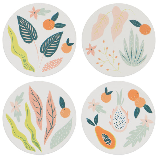 now designs Paradise Soak up Coaster Set of 4