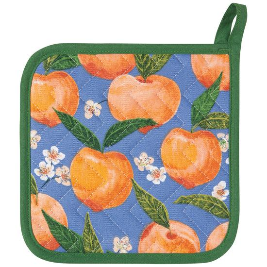 now designs Peaches Chef Potholder