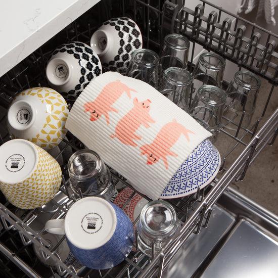 Now Designs Penny Pig Swedish Sponge Cloth