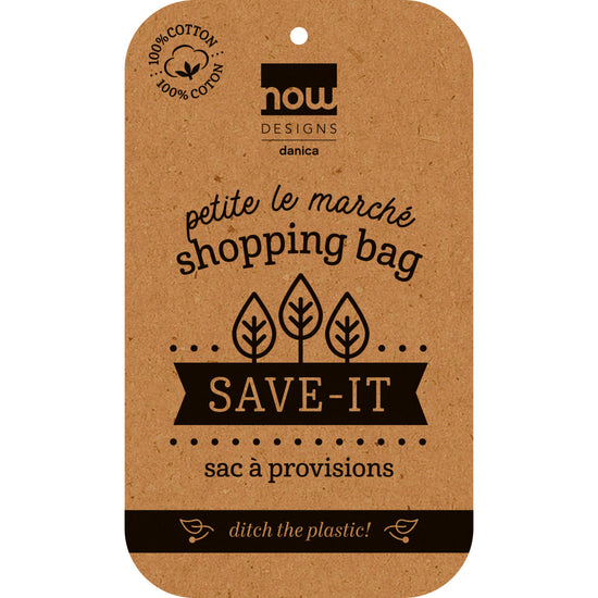 Now Designs Petite Le Marche Gold Net Shopping Bag