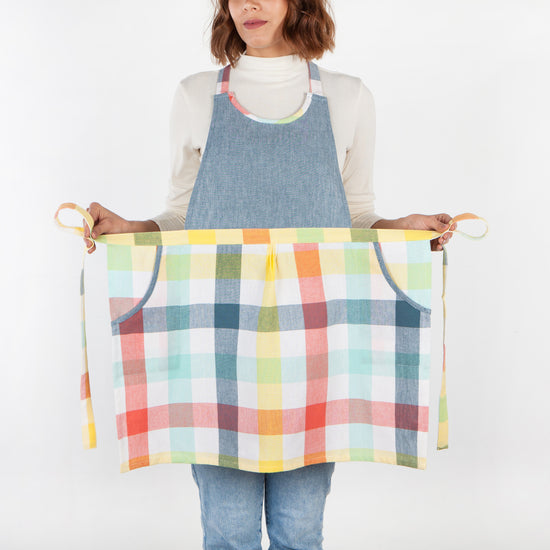 Now Designs Picnic Plaid Petite Apron